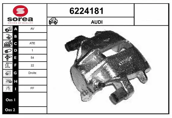 Brake Caliper (6224181)