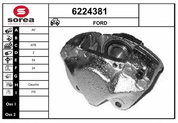 Brake Caliper (6224381)