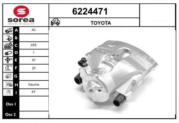 Brake Caliper (6224471)