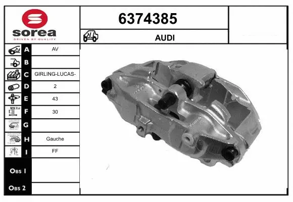 Brake Caliper (6374385)