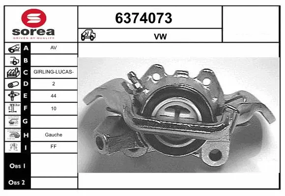 Brake Caliper (6374073)
