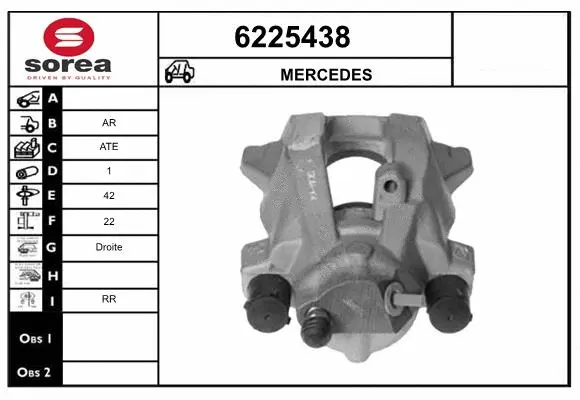 Brake Caliper (6225438)
