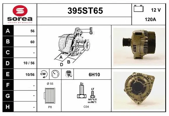 Alternator (395ST65)