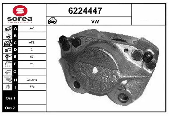 Brake Caliper (6224447)