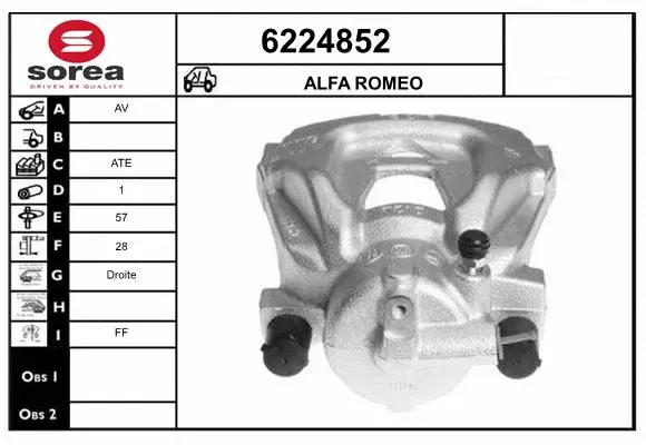 Brake Caliper (6224852)