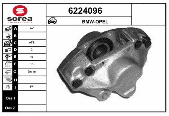 Brake Caliper (6224096)