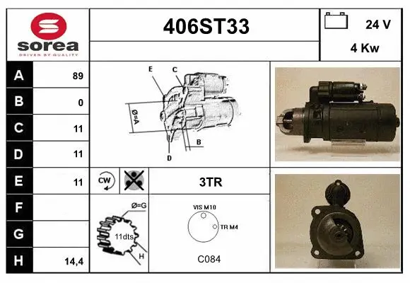 Starter (406ST33)
