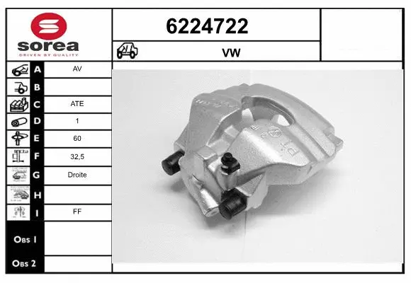 Brake Caliper (6224722)
