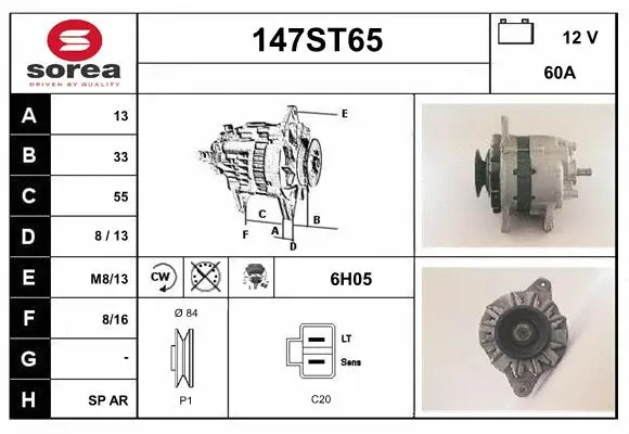 Alternator (147ST65)