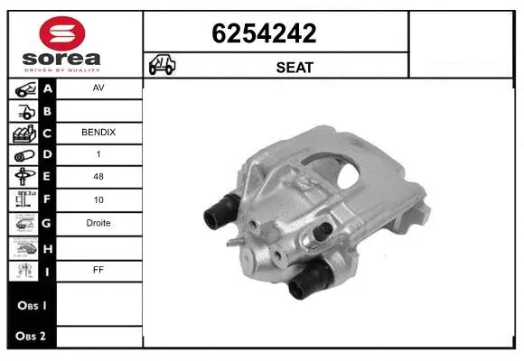 Brake Caliper (6254242)