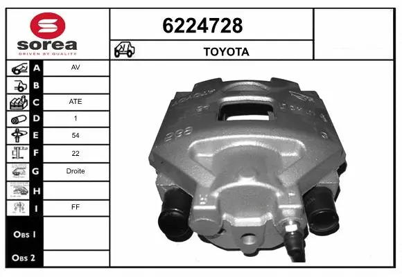Brake Caliper (6224728)