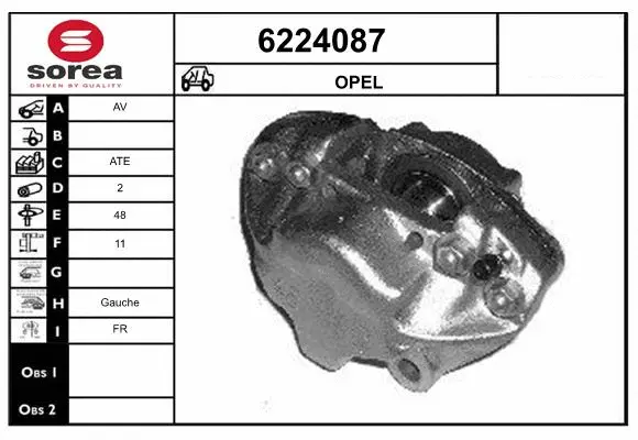 Brake Caliper (6224087)