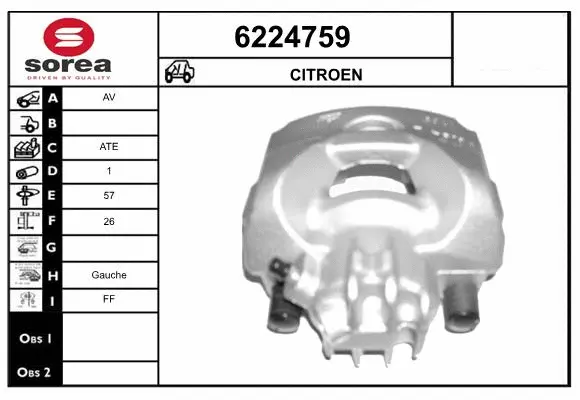 Brake Caliper (6224759)