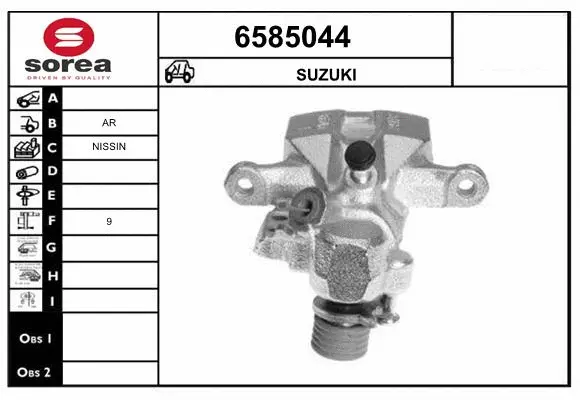 Brake Caliper (6585044)