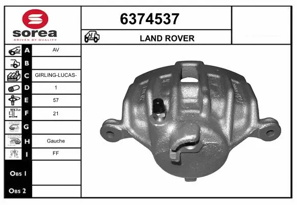 Brake Caliper (6374537)