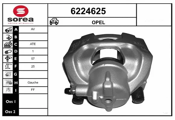 Brake Caliper (6224625)