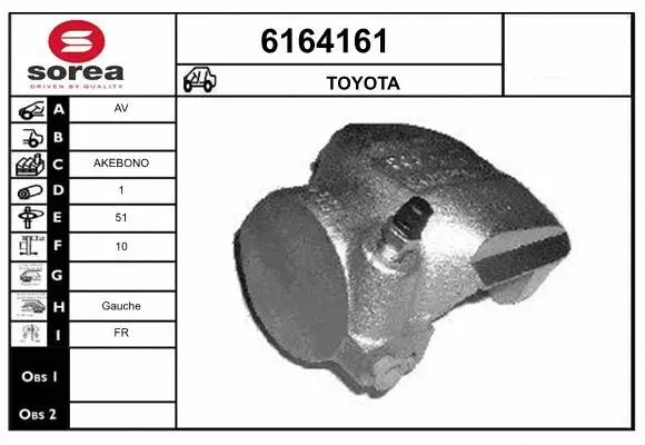Brake Caliper (6164161)