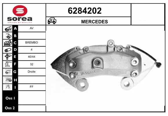 Brake Caliper (6284202)