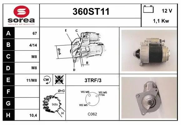 Starter (360ST11)