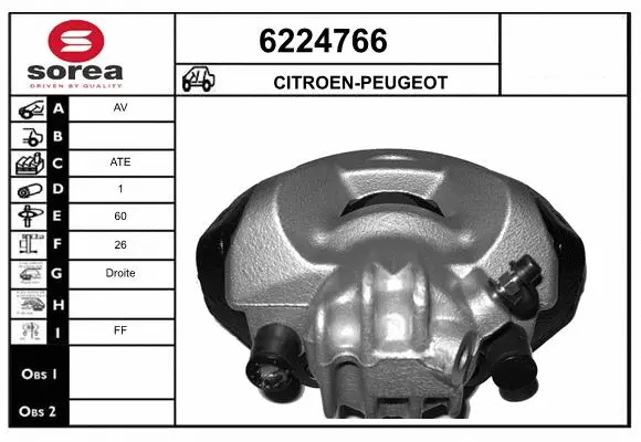 Brake Caliper (6224766)