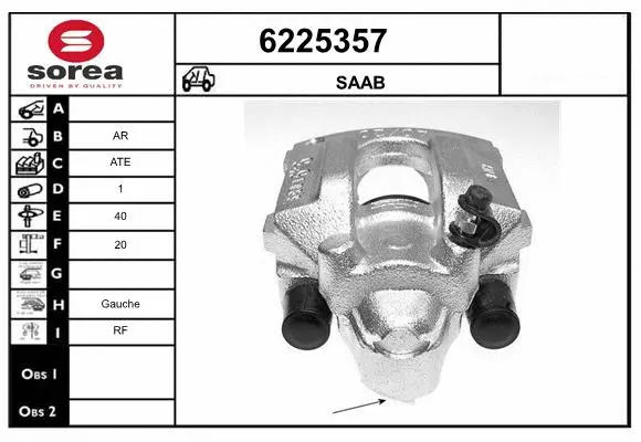 Brake Caliper (6225357)