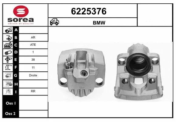 Brake Caliper (6225376)
