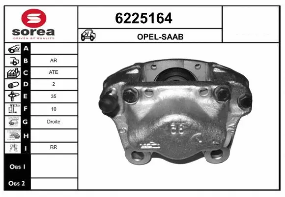 Brake Caliper (6225164)
