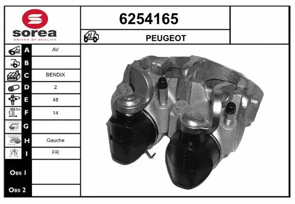 Brake Caliper (6254165)