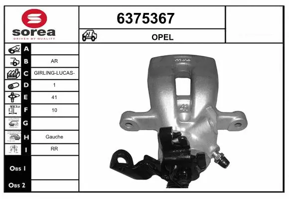 Brake Caliper (6375367)