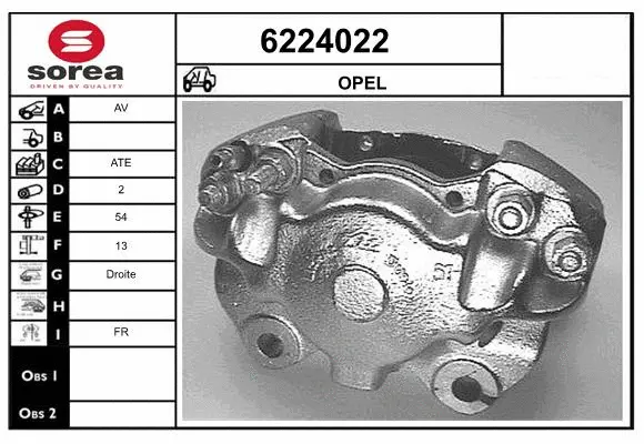Brake Caliper (6224022)