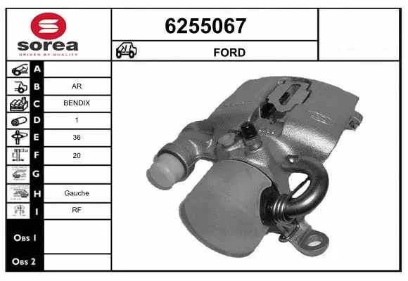 Brake Caliper (6255067)