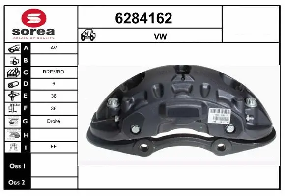 Brake Caliper (6284162)