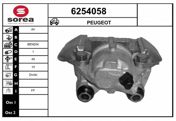 Brake Caliper (6254058)