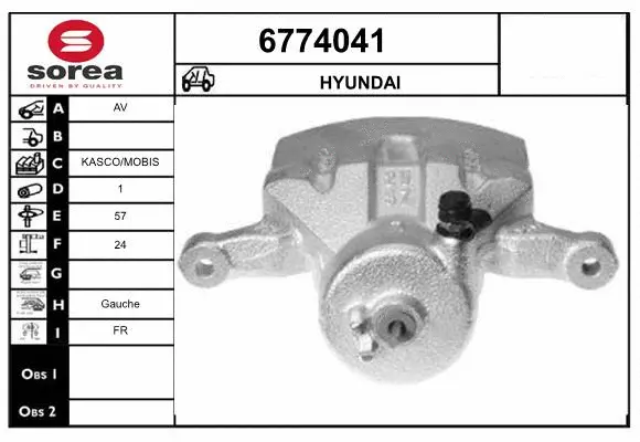Brake Caliper (6774041)