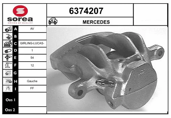 Brake Caliper (6374207)