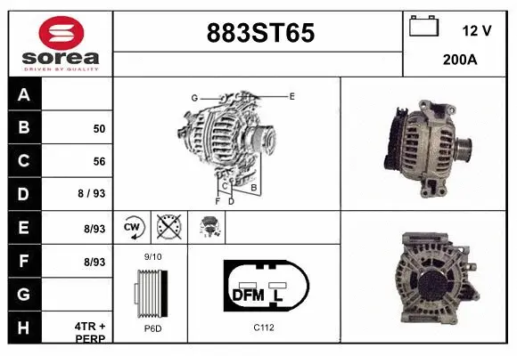 Alternator (883ST65)