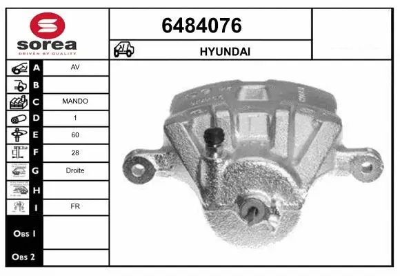 Brake Caliper (6484076)