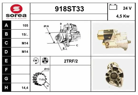Starter (918ST33)