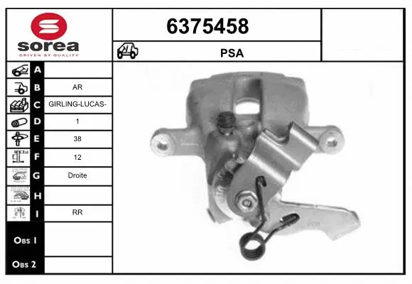 Brake Caliper (6375458)
