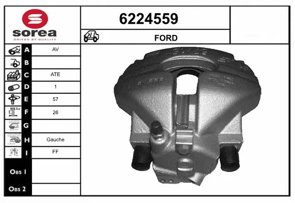 Brake Caliper (6224559)