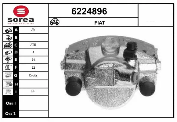 Brake Caliper (6224896)