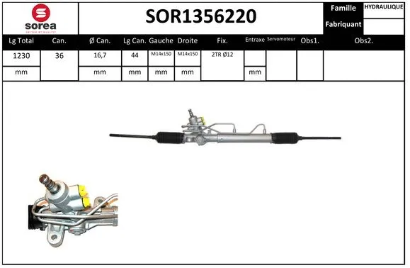 Steering Gear (SOR1356220)