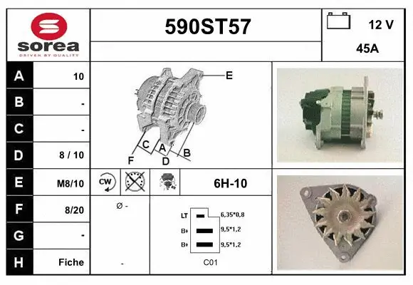 Alternator (590ST57)