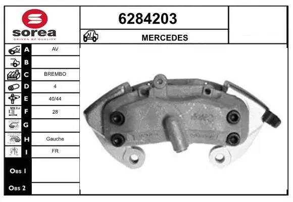 Brake Caliper (6284203)
