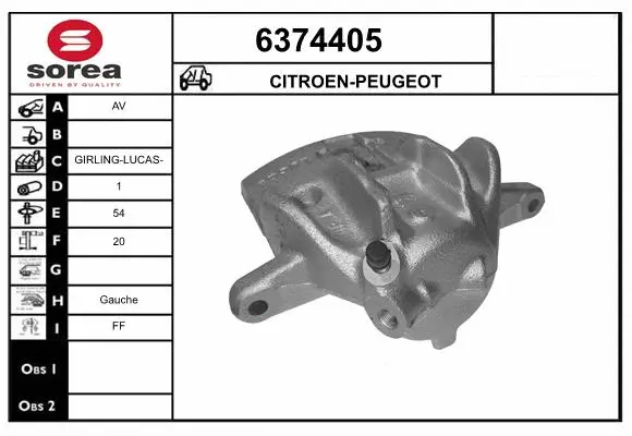 Brake Caliper (6374405)