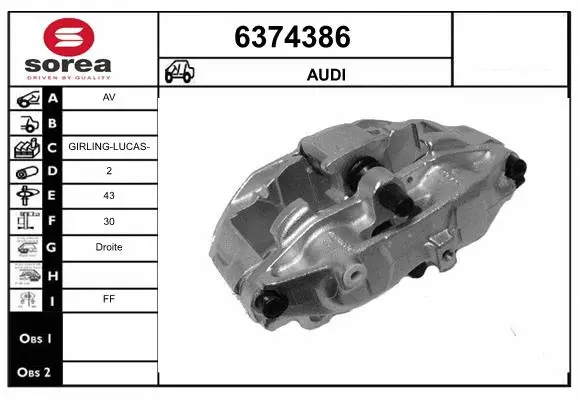 Brake Caliper (6374386)