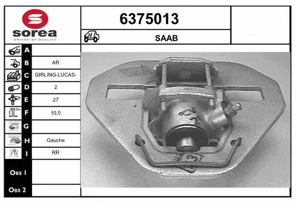 Brake Caliper (6375013)