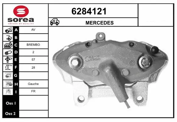 Brake Caliper (6284121)