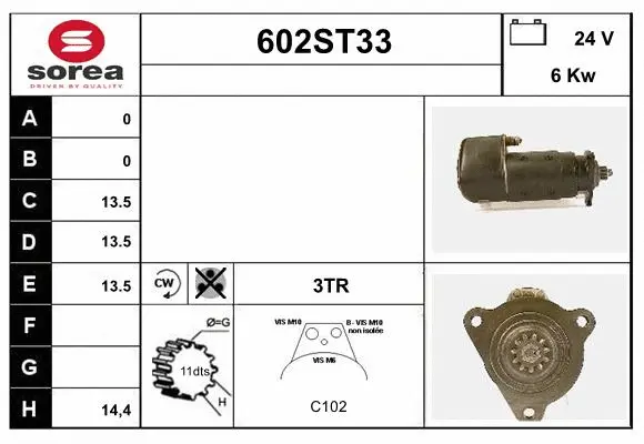 Starter (602ST33)