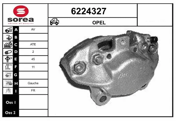 Brake Caliper (6224327)
